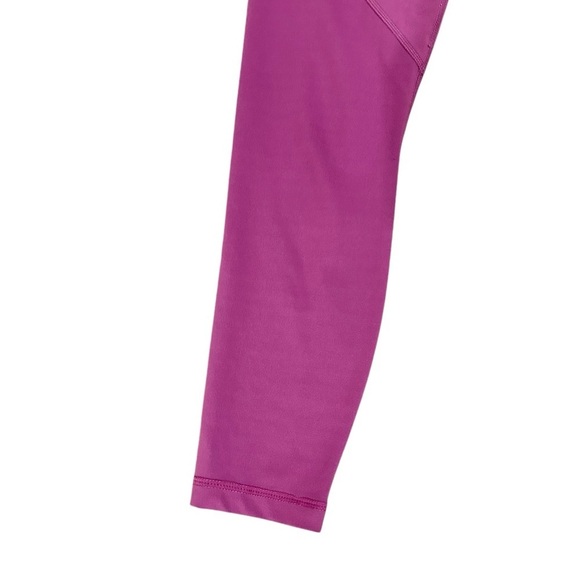 Yogalicious Lux berry Leggings cropped pockets ruched back high waist small - Picture 3 of 7